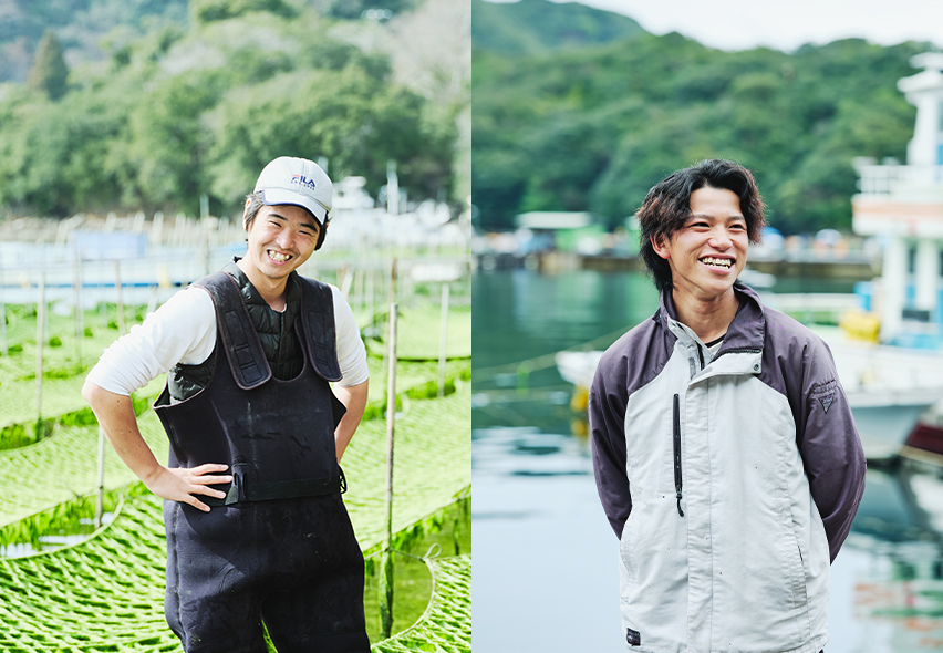 【あおさ養殖と定置網漁の現場から】 漁師の町・南伊勢でチャレンジを続ける若手２人の現在地。
